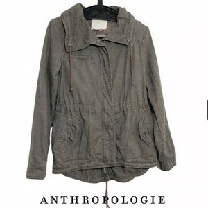 Anthropologie Hei Hei Ravenna Floral Lace Back Jacket